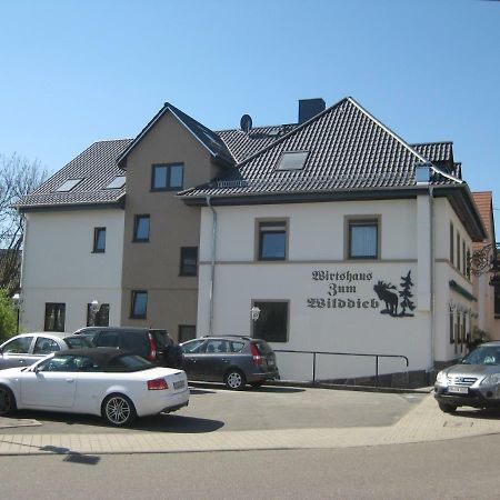 Wirtshaus Zum Wilddieb Bad Rappenau Eksteriør bilde